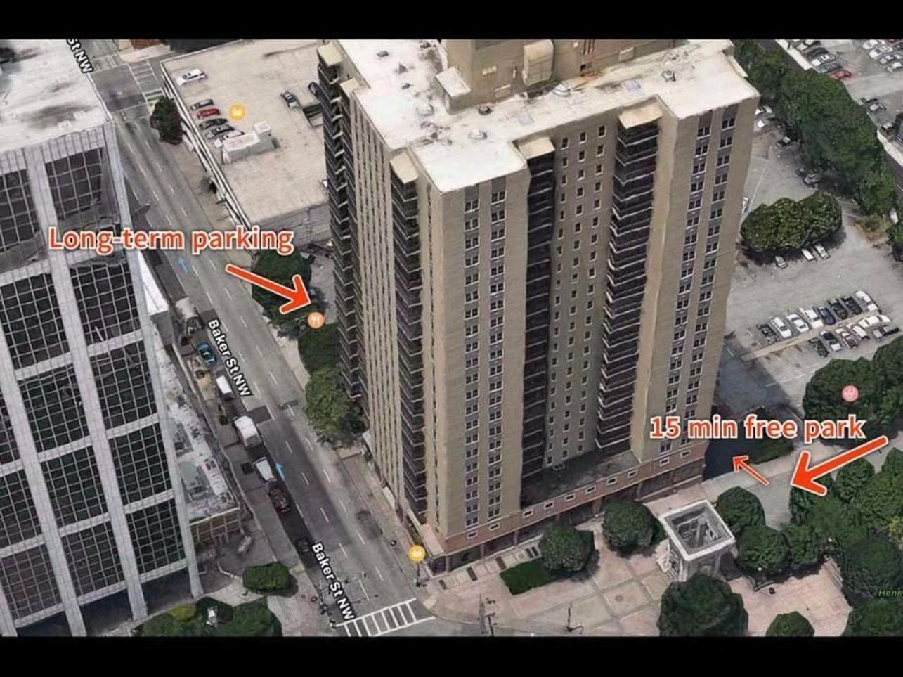 Stayatl High Rise Condo Downtown Atl With Views Atlanta Exterior foto